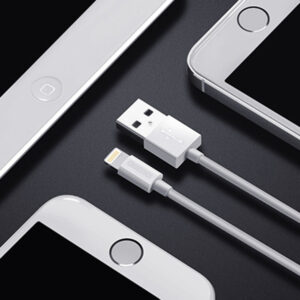 Kabel przewód USB-A - Lightning MFI 1.8m certyfikowany biały 15 Kabel przewód USB-A - Lightning MFI 1.8m certyfikowany biały - obrazek 5