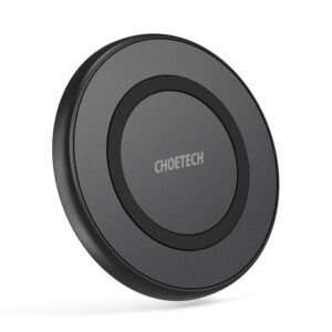 Ładowarka bezprzewodowa Qi 10W + kabel USB - micro USB czarny 8 Ładowarka bezprzewodowa Qi 10W + kabel USB - micro USB czarny - obrazek 1