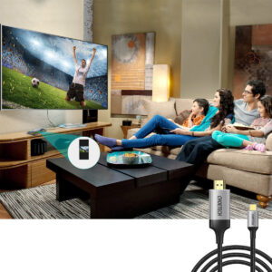 Przejściówka HUB USB Typ C - HDMI 2.0 + kabel HDMI 2m szary 17 Przejściówka HUB USB Typ C - HDMI 2.0 + kabel HDMI 2m szary - obrazek 9