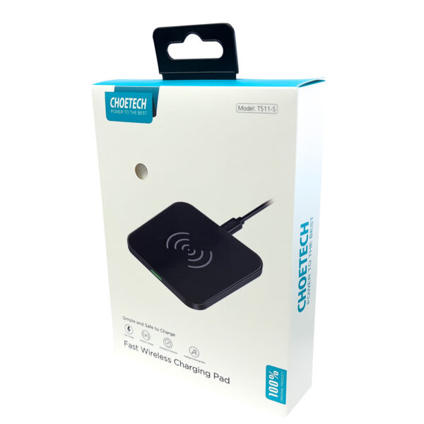 Ładowarka bezprzewodowa Qi telefon słuchawki ładowarka sieciowa EU kabel USB - microUSB 1.2m ZESTAW biały 4 1016641 5 ladowarka bezprzewodowatelefon sluch choetech hurtownia sklep
