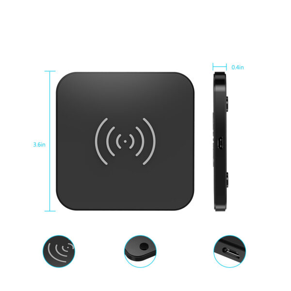 Ładowarka bezprzewodowa Qi telefon słuchawki ładowarka sieciowa EU kabel USB - microUSB 1.2m ZESTAW biały 8 1016641 9 ladowarka bezprzewodowatelefon sluch choetech hurtownia sklep
