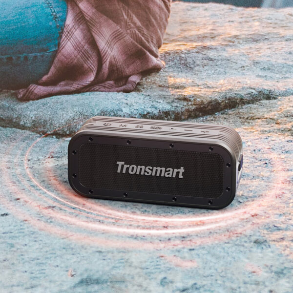 Force X wodoodporny bezprzewodowy głośnik Bluetooth 60W z funkcją Powerbank czarny 9 1016649 10 force x wodoodporny bezprzewodowy glosni tronsmart hurtownia sklep