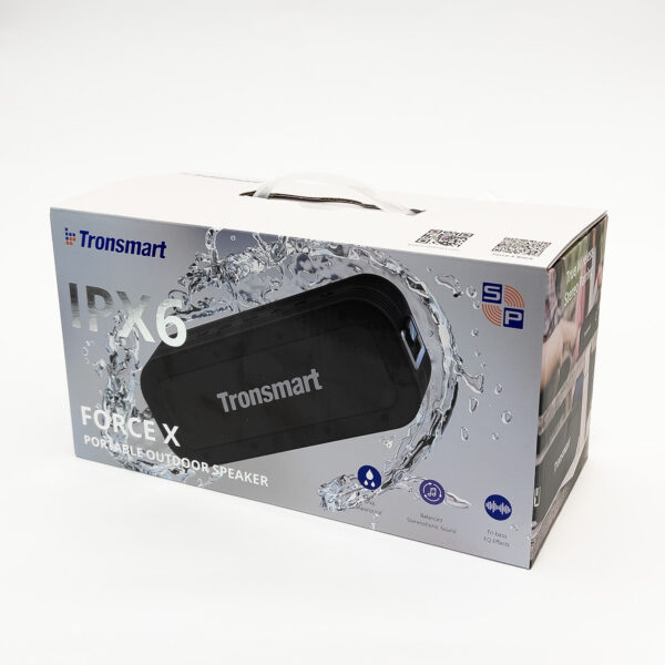 Force X wodoodporny bezprzewodowy głośnik Bluetooth 60W z funkcją Powerbank czarny 4 1016649 5 force x wodoodporny bezprzewodowy glosni tronsmart hurtownia sklep