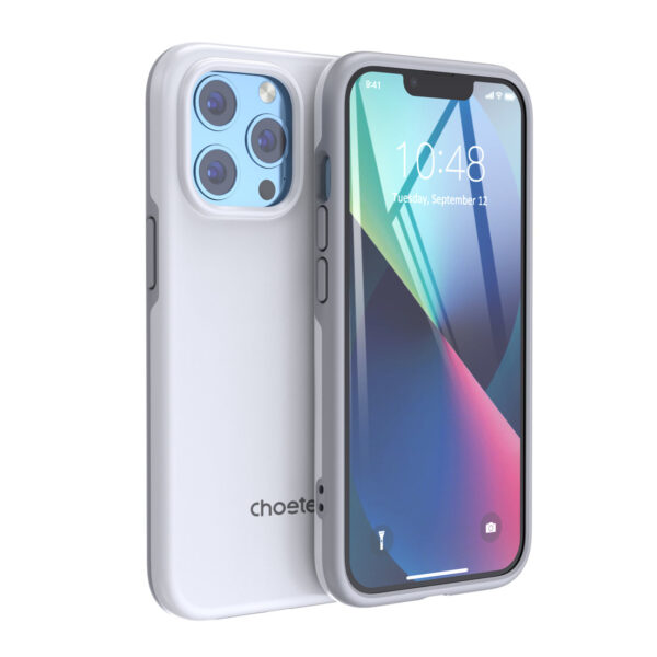 Etui do iPhone 13 Pro MFM Anti-drop case biały 4 1016653 5 etui do iphone 13 pro mfm anti drop case choetech hurtownia sklep
