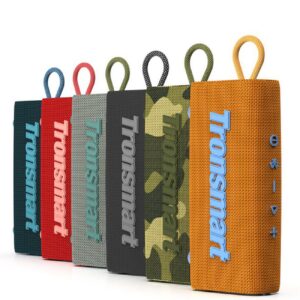 Trip głośnik bezprzewodowy Bluetooth 5.3 wodoodporny IPX7 10W zielony kamuflaż 13 Trip głośnik bezprzewodowy Bluetooth 5.3 wodoodporny IPX7 10W zielony kamuflaż - obrazek 6