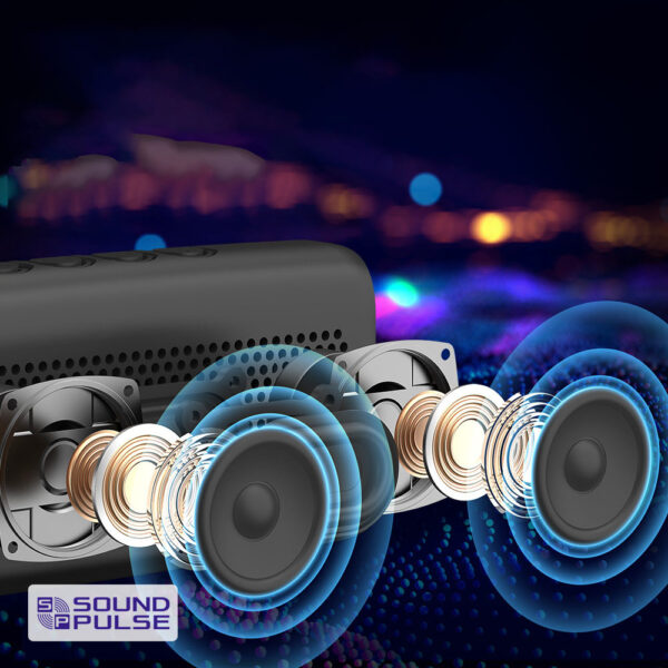 Trip głośnik bezprzewodowy Bluetooth 5.3 wodoodporny IPX7 10W zielony kamuflaż 6 1016664 7 trip glosnik bezprzewodowy bluetooth 53 tronsmart hurtownia sklep