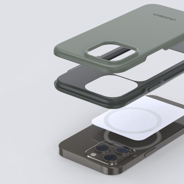 Etui do iPhone 13 Pro MFM Anti-drop case zielony 9 1016674 10 etui do iphone 13 pro mfm anti drop case choetech hurtownia sklep