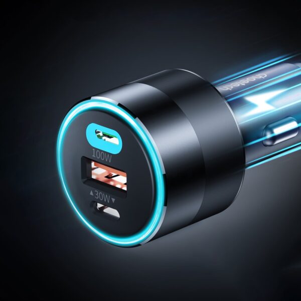 1016701 6 szybka ladowarka samochodowa 130w 2xusb choetech hurtownia sklep