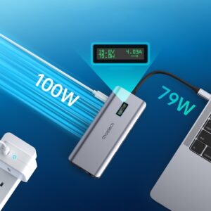 Adapter HUB wielofunkcyjny z wyświetlaczem USB-C USB-A VGA AUX SD TF 12w1 szary 13 Adapter HUB wielofunkcyjny z wyświetlaczem USB-C USB-A VGA AUX SD TF 12w1 szary - obrazek 5