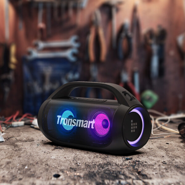 Bezprzewodowy głośnik Bluetooth 40W Bang SE czarny 8 1016717 9 bezprzewodowy glosnik bluetooth 40w bang tronsmart hurtownia sklep