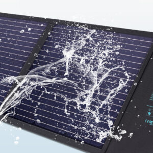 Ładowarka solarna słoneczna 100W składana USB-C 2xUSB PD QC czarna 16 Ładowarka solarna słoneczna 100W składana USB-C 2xUSB PD QC czarna - obrazek 6