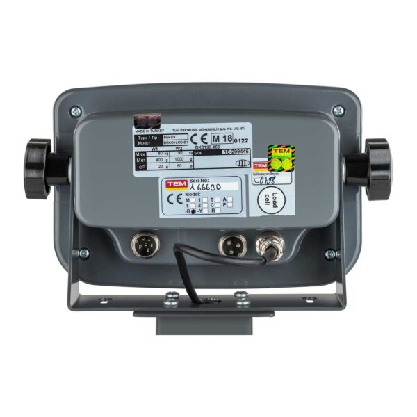 Waga platformowa magazynowa zalegalizowana BEKO+ TEM RS232 150kg / 50g 1 10200001 4