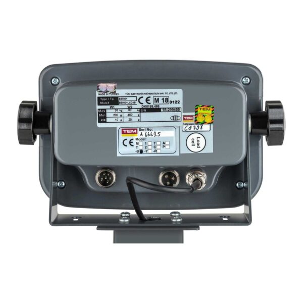 Waga platformowa magazynowa zalegalizowana BEKO+ TEM RS232 60kg / 20g 6 10200003 4
