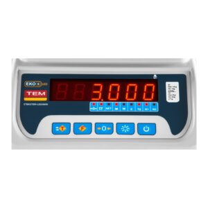Waga sklepowa handlowa z legalizacją BEKO+ TEM RS232 3kg / 1g 10 Waga sklepowa handlowa z legalizacją BEKO+ TEM RS232 3kg / 1g - obrazek 5