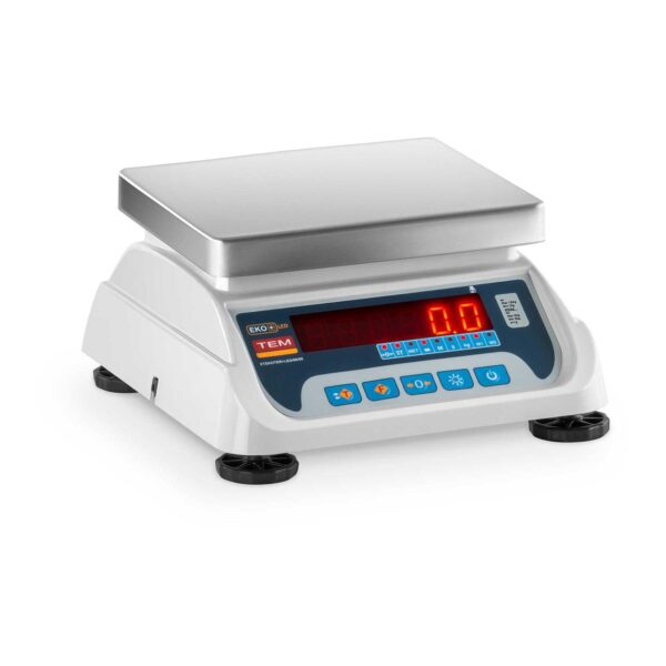 Waga sklepowa handlowa z legalizacją BEKO+ TEM RS232 3kg / 1g 5 10200006 waga sklepowa handlowa z legalizacja beko tem rs232 3kg 1g hurtownia sklep cena
