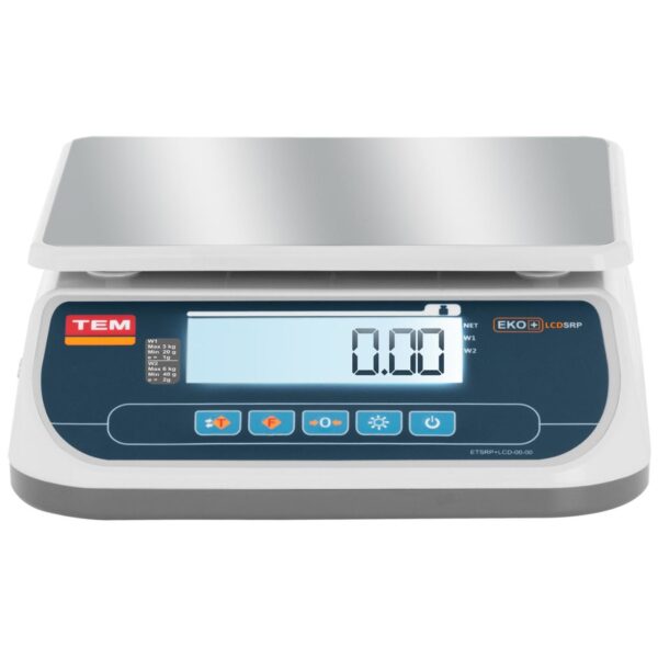 Waga sklepowa handlowa 6 kg / 2 g LCD M LEGALIZACJA 2 10200016 2
