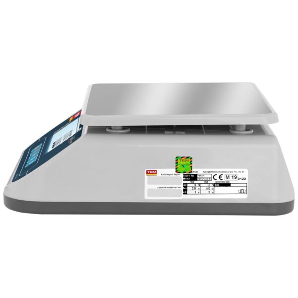 Waga sklepowa handlowa 6 kg / 2 g LCD M LEGALIZACJA 5 10200016 5