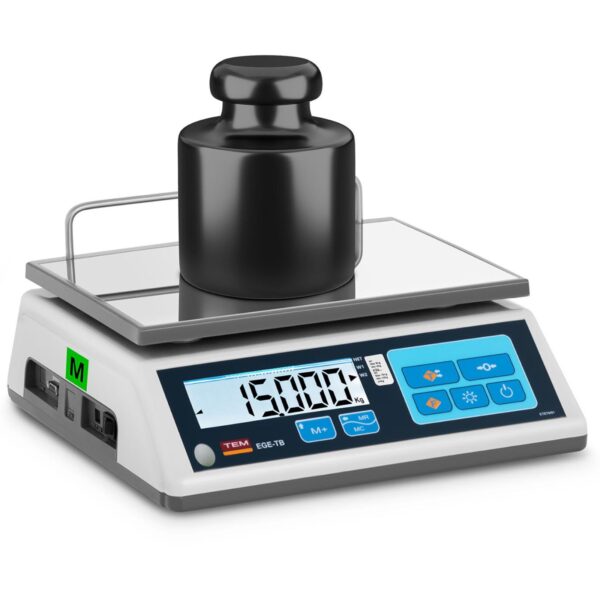 Waga sklepowa handlowa 15 kg / 5 g LCD M LEGALIZACJA 1 10200019 1