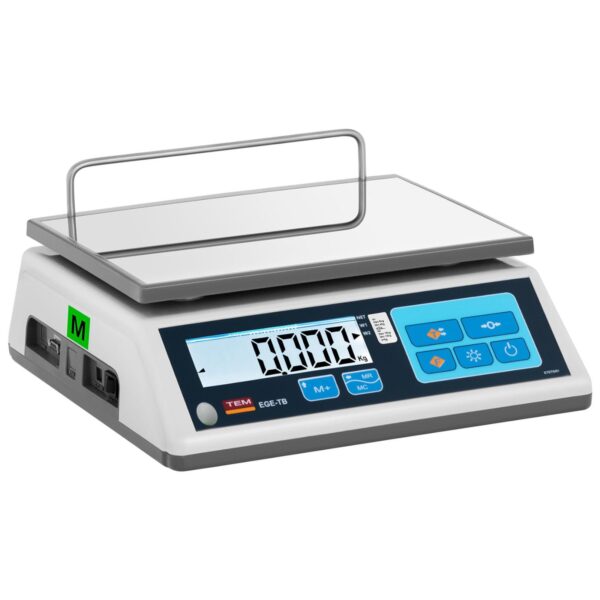 Waga sklepowa handlowa 15 kg / 5 g LCD M LEGALIZACJA 4 10200019 4