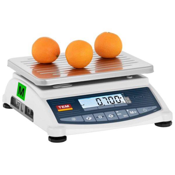 Waga sklepowa handlowa 60 kg / 20 g LCD M LEGALIZACJA 3 10200021 3