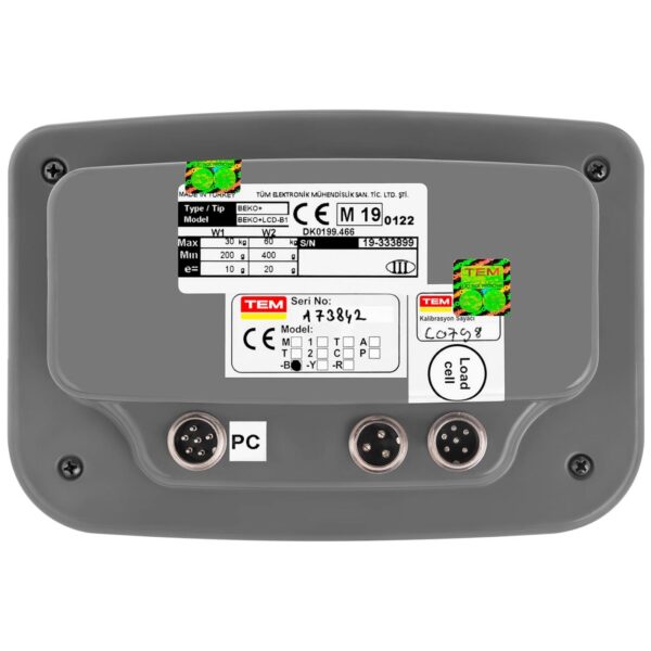 Waga pocztowa do paczek i listów 60 kg / 20 g LCD M LEGALIZACJA 5 10200025 5