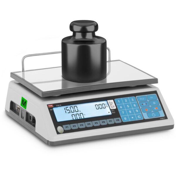 Waga sklepowa handlowa 15 kg / 5 g LCD M LEGALIZACJA 1 10200030 1