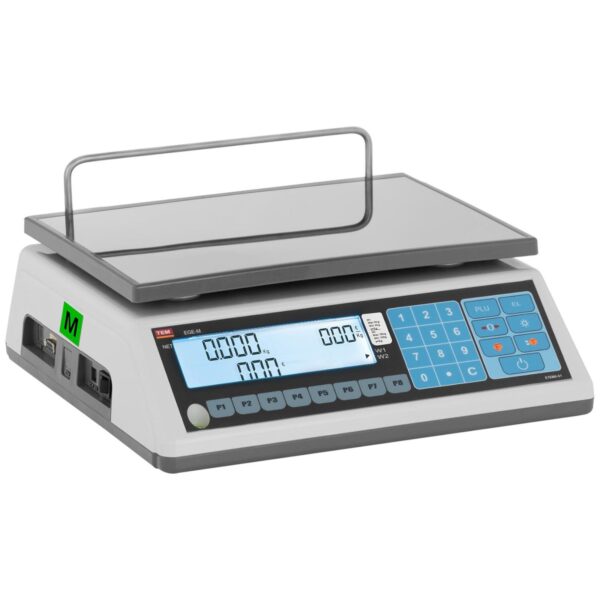 Waga sklepowa handlowa 15 kg / 5 g LCD M LEGALIZACJA 4 10200030 4