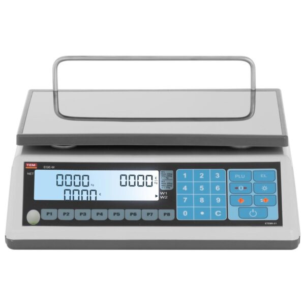 Waga sklepowa handlowa 30 kg / 10 g LCD M LEGALIZACJA 2 10200031 2