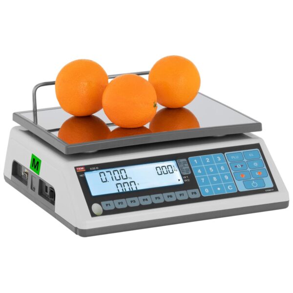 Waga sklepowa handlowa 30 kg / 10 g LCD M LEGALIZACJA 3 10200031 3
