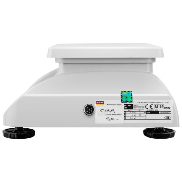 Waga stołowa 2 platformy interfejs RS232 3 kg / 1 g LCD M LEGALIZACJA 3 10200040 3