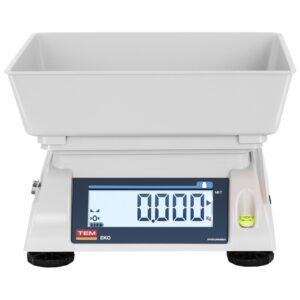 Waga stołowa 2 platformy interfejs RS232 6 kg / 2g LCD M LEGALIZACJA - obrazek 3