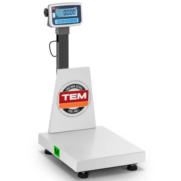 Waga platformowa przemysłowa interfejs RS232 150 kg / 50 g LCD M LEGALIZACJA 1 10200043 1