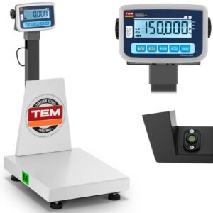 Waga platformowa przemysłowa interfejs RS232 150 kg / 50 g LCD M LEGALIZACJA 6 Waga platformowa przemysłowa interfejs RS232 150 kg / 50 g LCD M LEGALIZACJA - obrazek 1