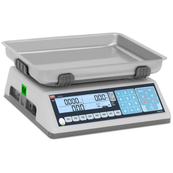 Waga sklepowa handlowa interfejs RS232 PLU 30 kg / 10 g LCD M LEGALIZACJA 1 10200050 1
