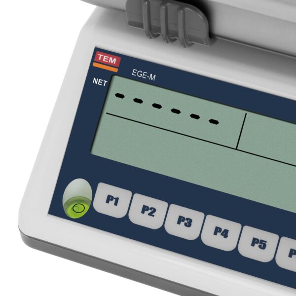 Waga sklepowa handlowa interfejs RS232 PLU 30 kg / 10 g LCD M LEGALIZACJA 2 10200050 2