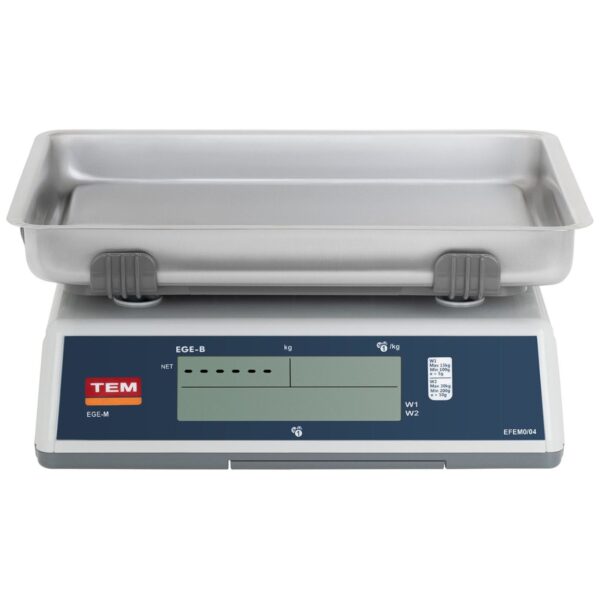 Waga sklepowa handlowa interfejs RS232 PLU 30 kg / 10 g LCD M LEGALIZACJA 3 10200050 3