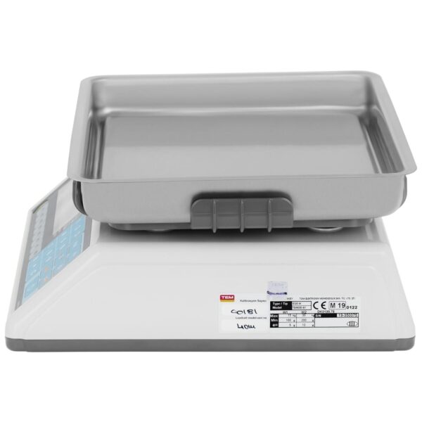 Waga sklepowa handlowa interfejs RS232 PLU 30 kg / 10 g LCD M LEGALIZACJA 4 10200050 4