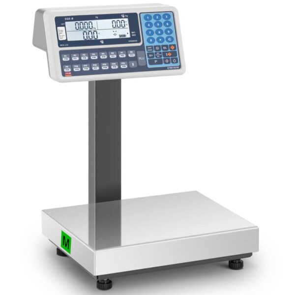 Waga handlowa magazynowa interfejs RS232 120 kg / 0,05 kg LCD M LEGALIZACJA 1 10200058 1