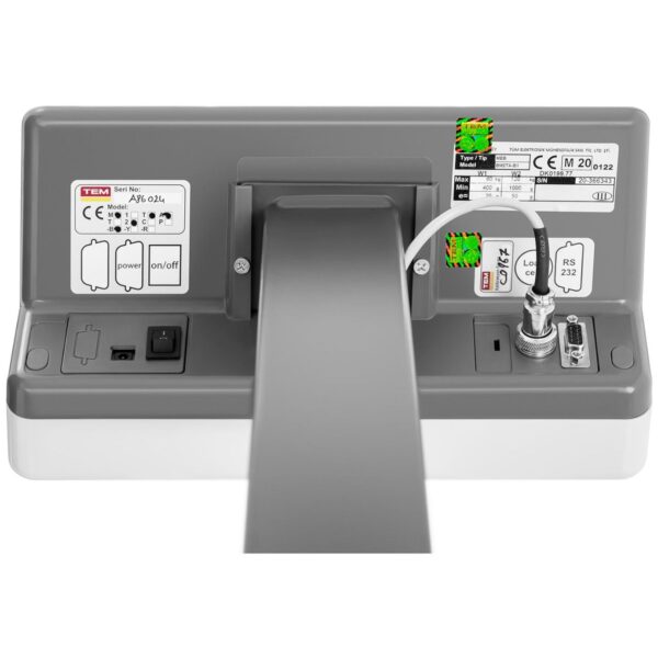 Waga handlowa magazynowa interfejs RS232 120 kg / 0,05 kg LCD M LEGALIZACJA 2 10200058 2