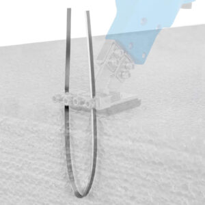 Drut ostrze termiczne elastyczne do żłobiarki cięcia styropianu 30. 5 cm 8 Drut ostrze termiczne elastyczne do żłobiarki cięcia styropianu 30. 5 cm - obrazek 3
