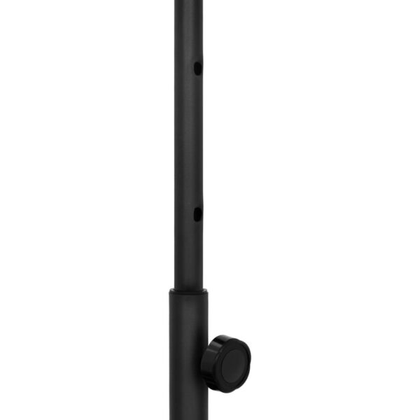 Trampolina fitness do ćwiczeń z regulowanym uchwytem 124 cm czarno-żółta 4 10230021 4