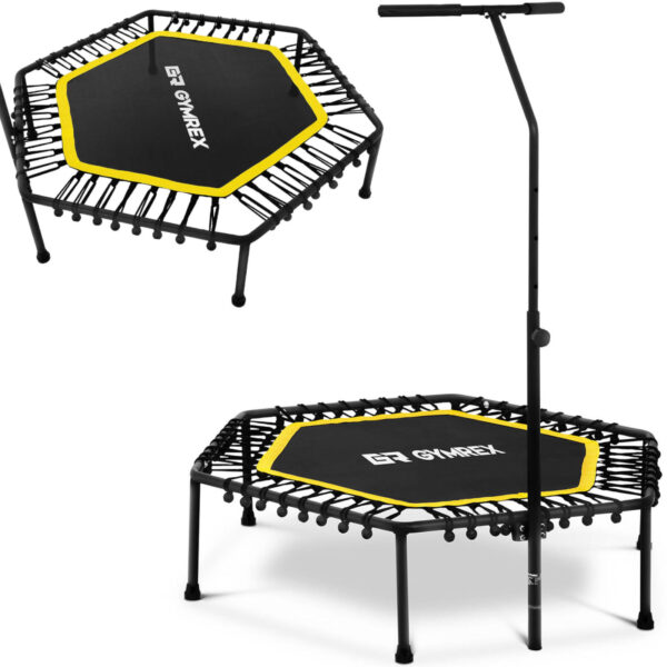 Created with GIMP 10230021 trampolina fitness do cwiczen z regulowanym uchwytem 124 cm czarno zolta gymrex hurtownia sklep dystrybutor