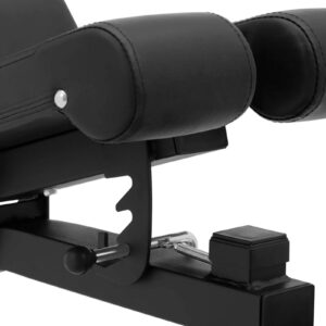 Ławka ławeczka treningowa skośna regulowana do ćwiczeń do 150 kg 10 Ławka ławeczka treningowa skośna regulowana do ćwiczeń do 150 kg - obrazek 4