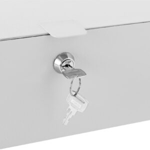 Sejf kasetka metalowa na dokumenty zamykana na klucz 350 x 320 x 110 mm DIN A5 10 Sejf kasetka metalowa na dokumenty zamykana na klucz 350 x 320 x 110 mm DIN A5 - obrazek 4