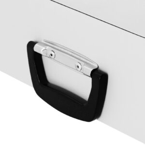 Sejf kasetka metalowa na dokumenty zamykana na klucz 350 x 320 x 110 mm DIN A5 11 Sejf kasetka metalowa na dokumenty zamykana na klucz 350 x 320 x 110 mm DIN A5 - obrazek 5