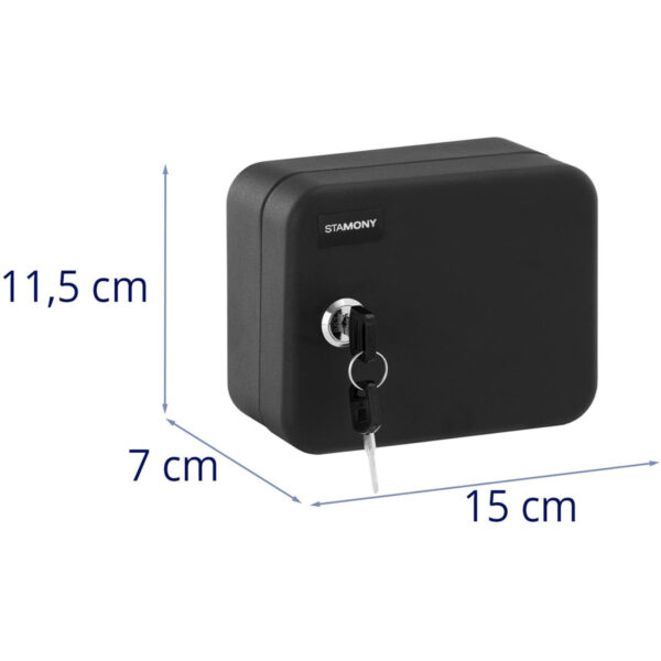 Szafka skrzynka organizer na klucze metalowy 10 kluczy + ZAWIESZKI 5 10240086 5