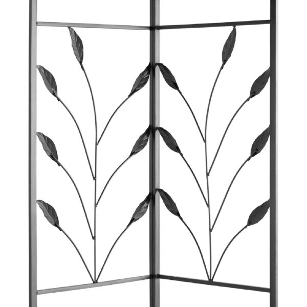 Pawilon ogrodowy altana z ornamentem składana 3 x 3 x 2.6 m czerwone wino 5 10250038 5