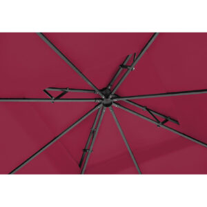 Pawilon ogrodowy altana namiot składany 3 x 3 x 2.6 m czerwone wino 10 Pawilon ogrodowy altana namiot składany 3 x 3 x 2.6 m czerwone wino - obrazek 5