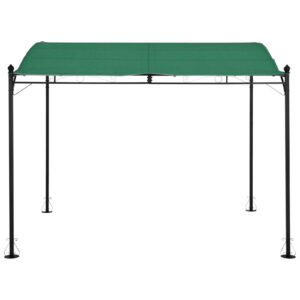 Zadaszenie ogrodowe altana wolnostojąca 2.6 x 3 x 2.5 m zielona 8 Zadaszenie ogrodowe altana wolnostojąca 2.6 x 3 x 2.5 m zielona - obrazek 3