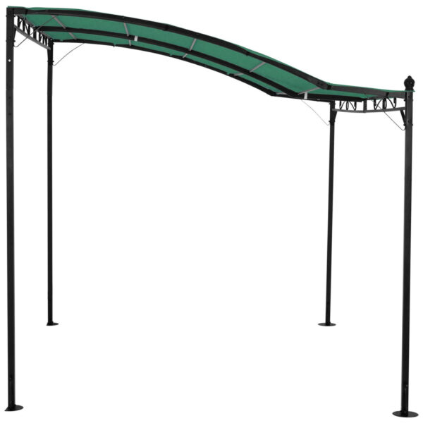 Zadaszenie ogrodowe altana wolnostojąca 2.6 x 3 x 2.5 m zielona 3 10250055 3